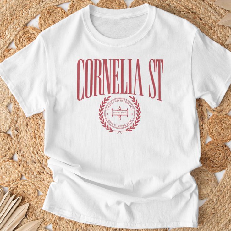 Cornelia Street Ich Hoffe Icherliere Dich Nie Ich Hoffe T-Shirt Geschenke für alte Männer