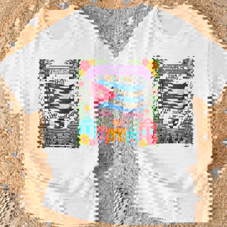 Cuban Flag Outfit Idea Latin Heritage For & Cuba Flag T-Shirt Gifts for Old Men