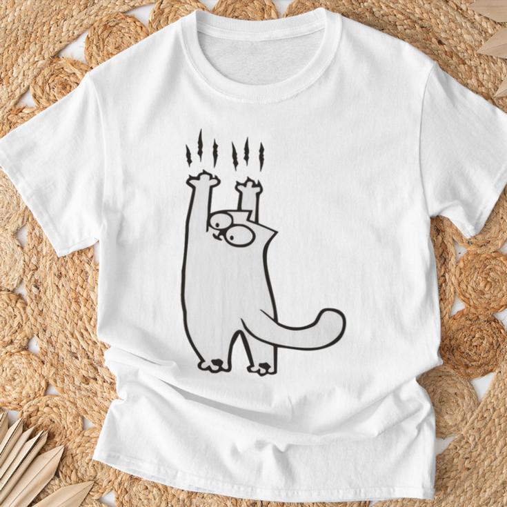 Cute Kitten Cat Lovers T-Shirt Geschenke für alte Männer