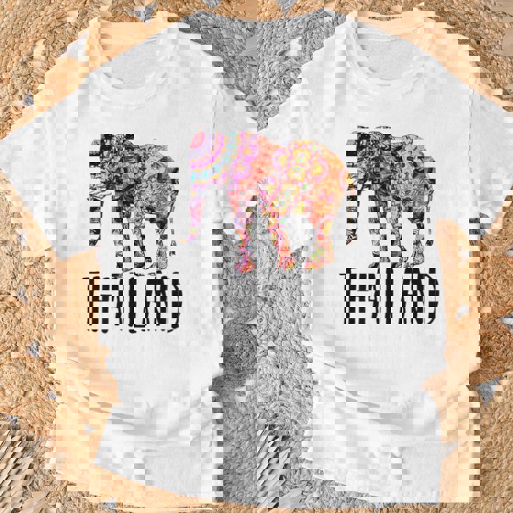 De Recuerdo De Elefante De Tailandia Camiseta unisex Regaloses