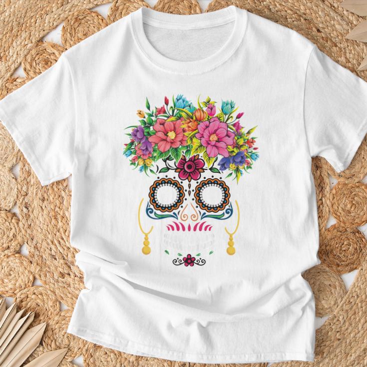 Dia De Los Muertos Costume Replacement Fancy Dress Costume Carnival T-Shirt Geschenke für alte Männer