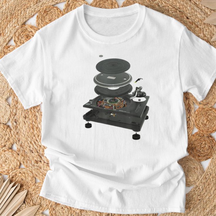 Dj Turntable 1210 Mk2 T-Shirt Geschenke für alte Männer