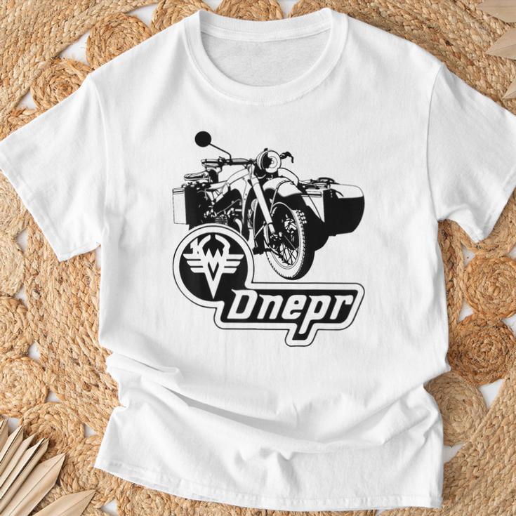 Dnepr Motorcycle Span Offroad Biker T-Shirt Geschenke für alte Männer