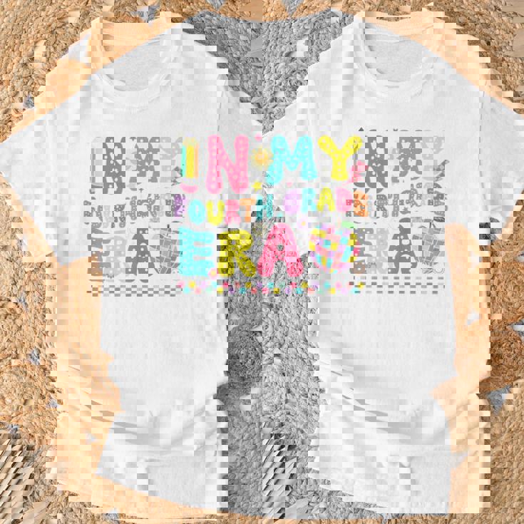 In My Fourth Grade Era Teachers Back To School Girls T-Shirt Gifts for Old Men