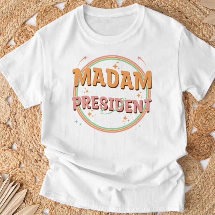 Frau Präsidentin 2024 Süße Damen Kamala Harris T-Shirt Geschenke für alte Männer