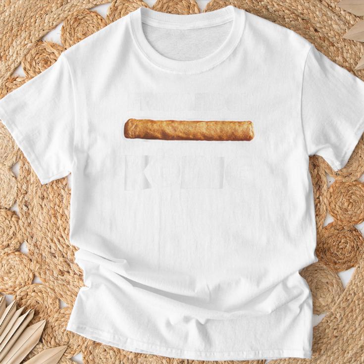 Frikandel King Holland Netherlands Orange S T-Shirt Geschenke für alte Männer