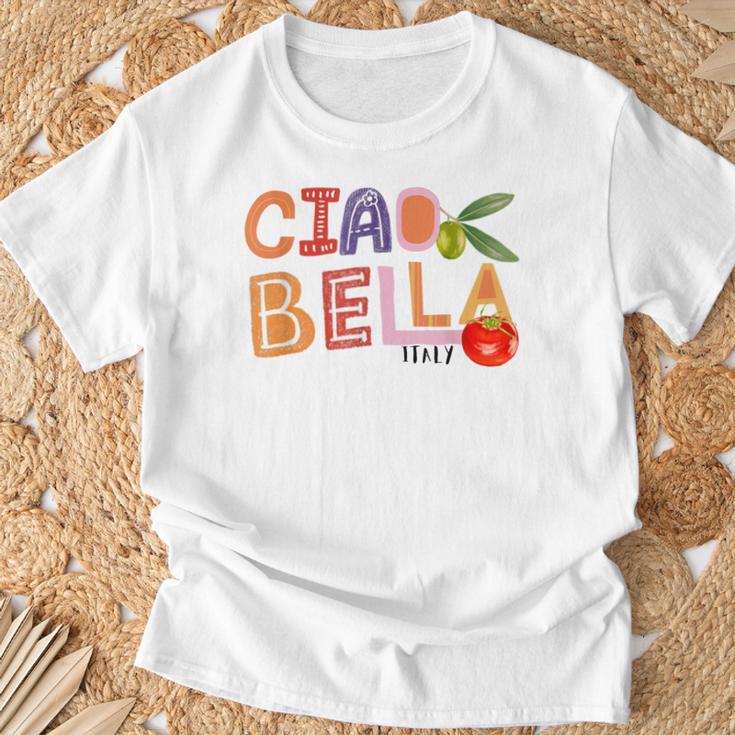 Ciao Bella Italian Garden T-Shirt Geschenke für alte Männer