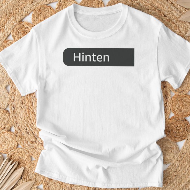 Für Die Person Hinter Mir Bist Du Unglaublich Wunderschönes Herz Liebe T-Shirt Geschenke für alte Männer