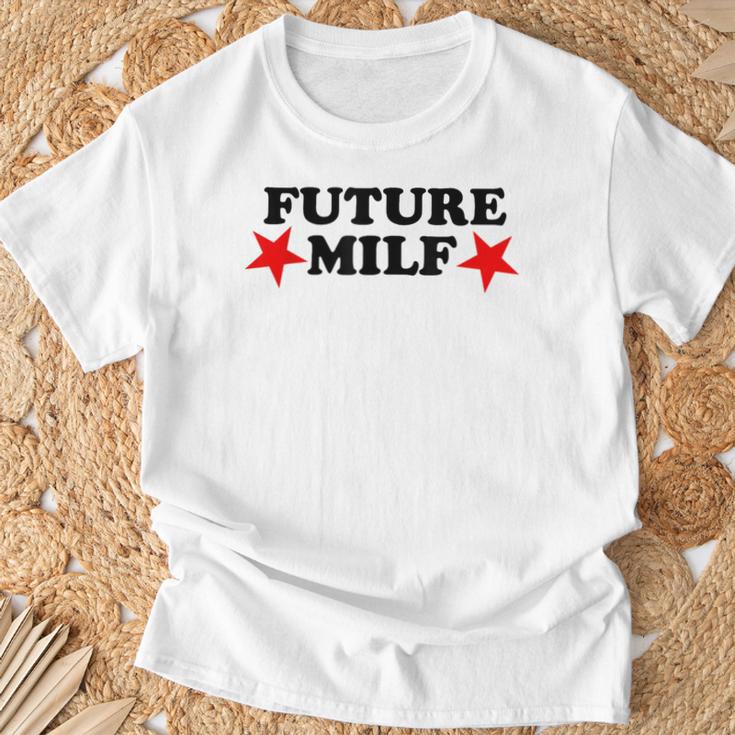 Future Milf Retro T-Shirt Geschenke für alte Männer