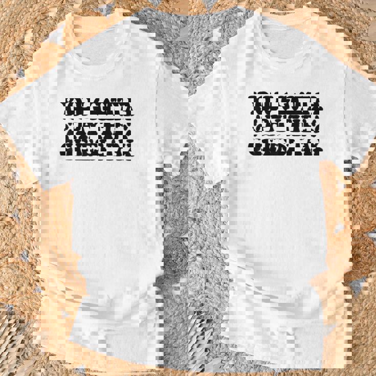 Cheese Tax Gifts, Cheese Tax Shirts
