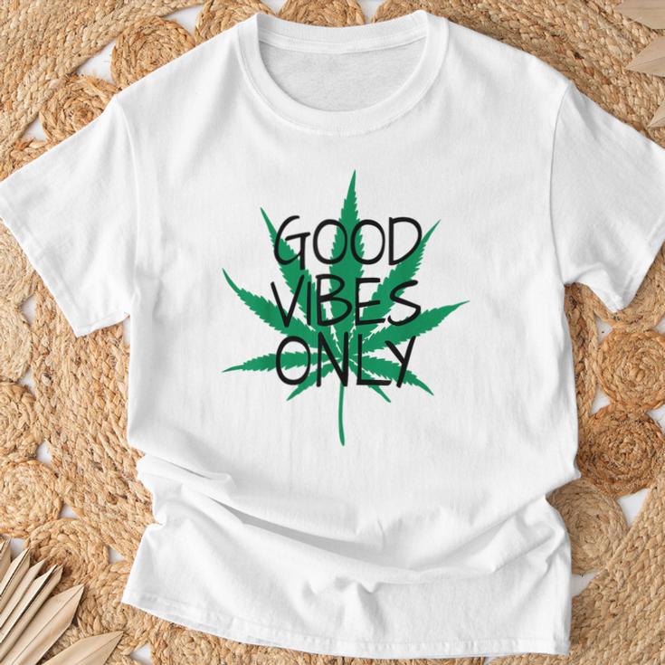 Hemp Leaf Cannabis Marijuana Kiffen Hemp S T-Shirt Geschenke für alte Männer