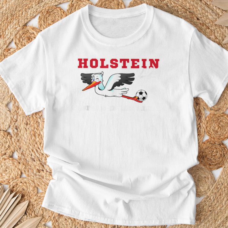 Holstein Stolle Football Kicken Fan Kiel Stadium Blue Blue T-Shirt Geschenke für alte Männer