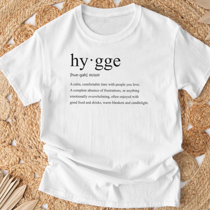 Hygge Lifestyle T-Shirt Geschenke für alte Männer