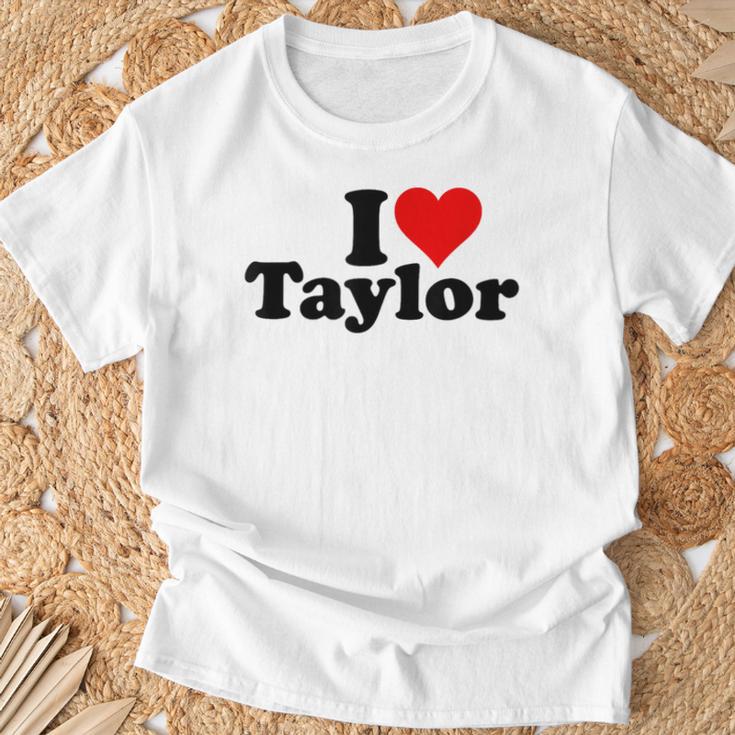 Ich Liebe Taylor T-Shirt Geschenke für alte Männer