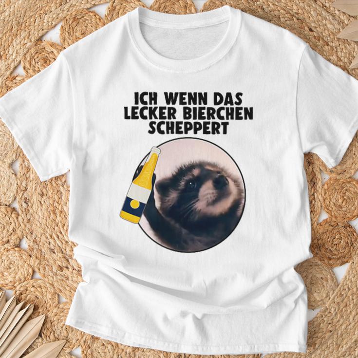 Ich Wenn Das Lecker Bierchen Scheppert X Tornado Bier Pedro Ich Wenn Das Lecker T-Shirt Geschenke für alte Männer