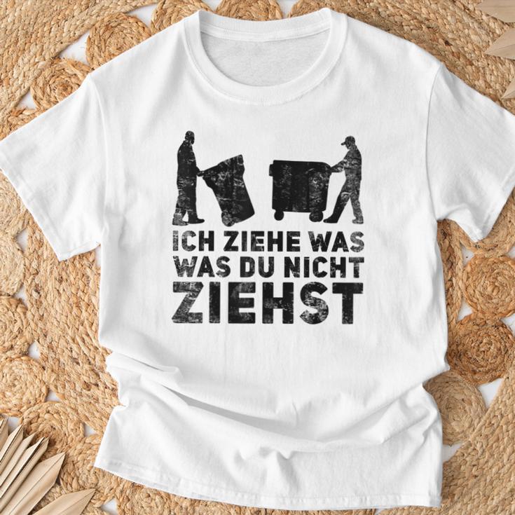 Ich Ziehe Was Du Nicht Ziehst Müllmann Ich Ziehe Was Du Nicht Ziehst Orange S T-Shirt Geschenke für alte Männer