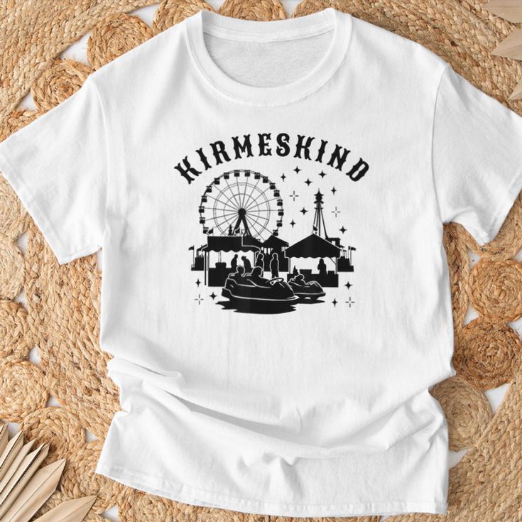 For Kirmeskind Fairolksfest Rummelplatzillage Festival T-Shirt Geschenke für alte Männer