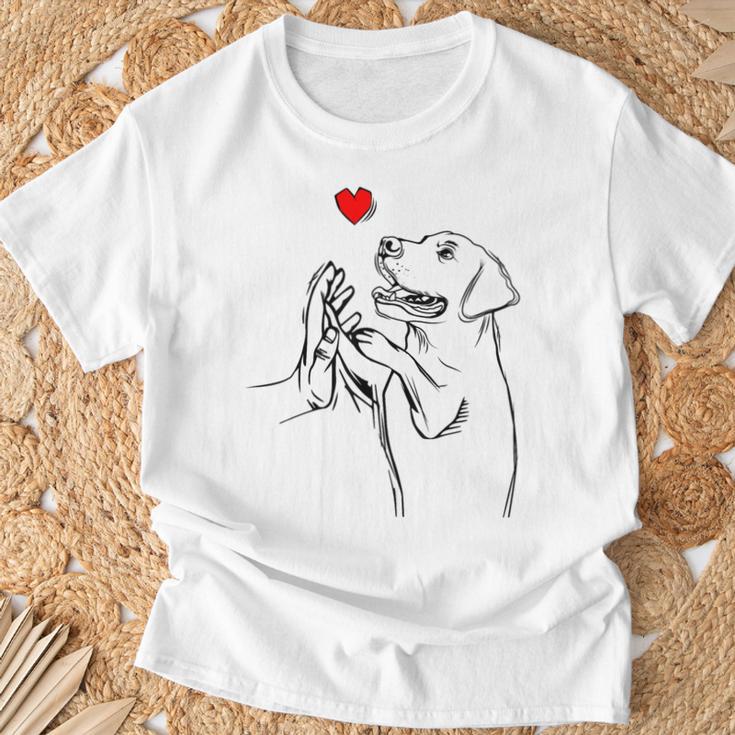 Labrador Retriever Love Golden Labbi Dogs Female T-Shirt Geschenke für alte Männer