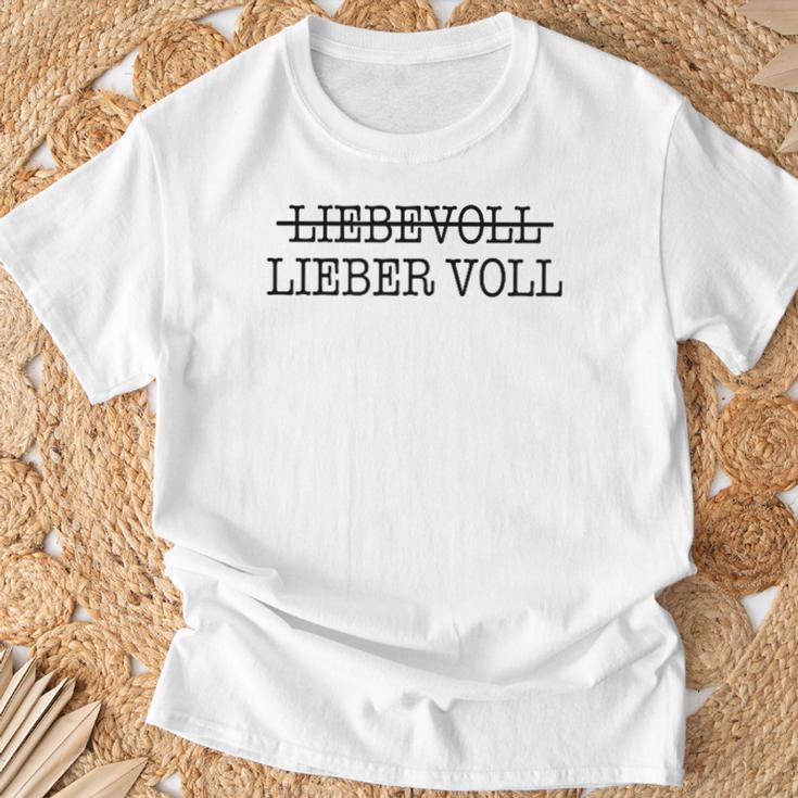 Liebevoll Lieberoll T-Shirt Geschenke für alte Männer