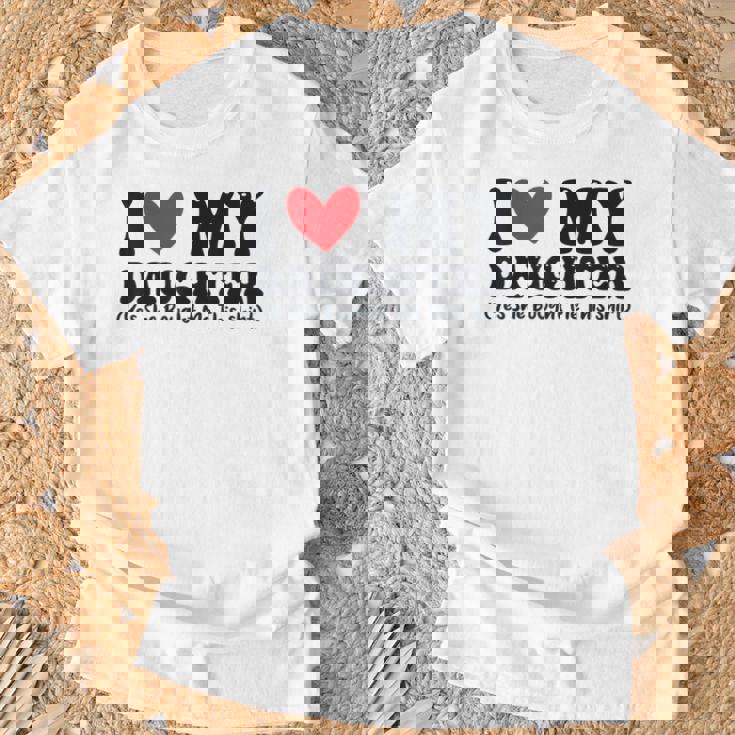 I Love My Daughter Yes She Bought Me This T-Shirt Gifts for Old Men I Love My Daughter Yes She Bought Me This T-Shirt Gifts for Old Men