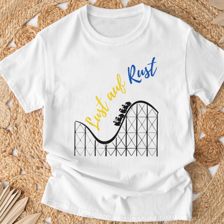 Lust Auf Rust Roller Coaster Amusement Park T-Shirt Geschenke für alte Männer