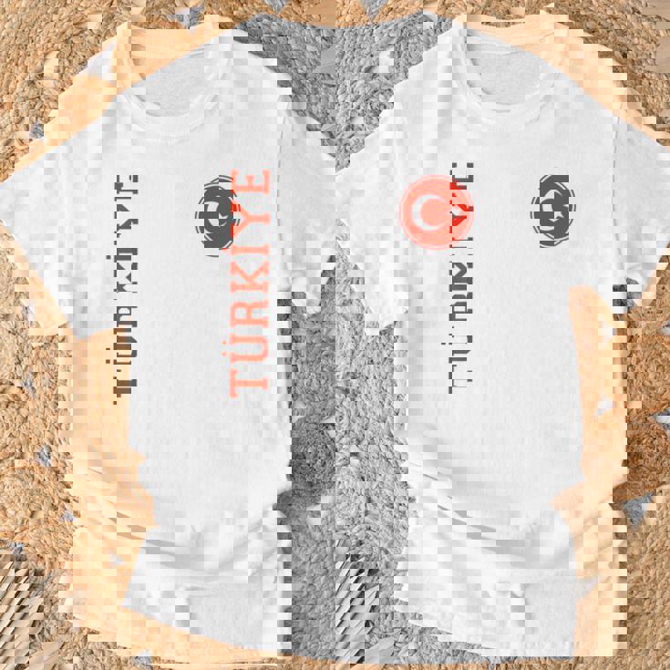Maglia Con Bandiera Della Turchia Bandiera Turca Türk Bayragi Türkiye Maglietta Regalos para ancianos