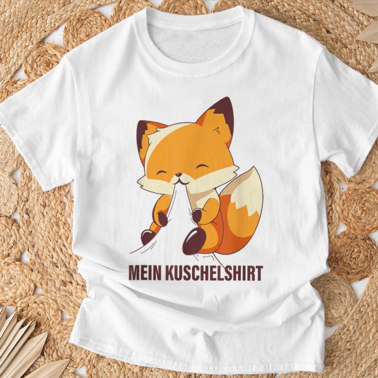 Mein Kuschel Fox Pyjamas Nightdress Fox T-Shirt Geschenke für alte Männer