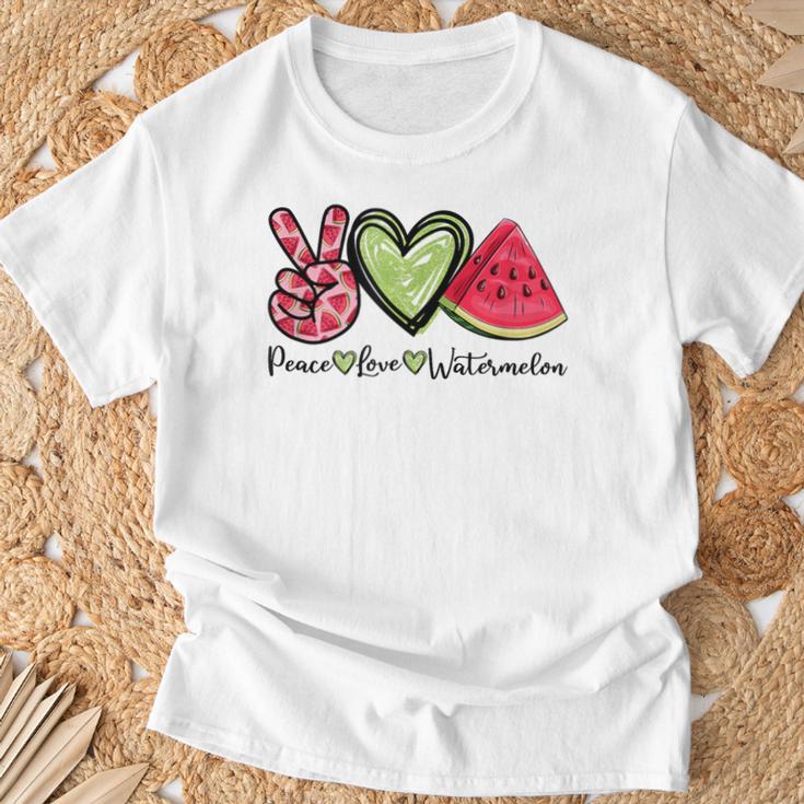 Melon Watermelon Summer Fruit Fruit T-Shirt Geschenke für alte Männer