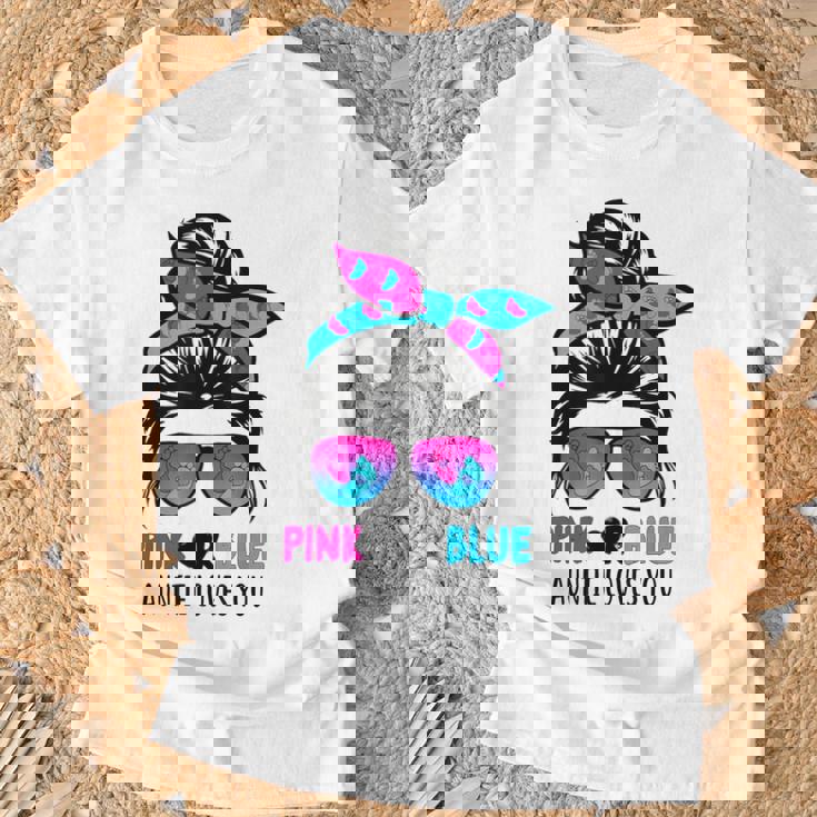 Messy Bun Gifts, Gender Reveal Shirts, Messy Bun Shirts, New Aunt Shirts