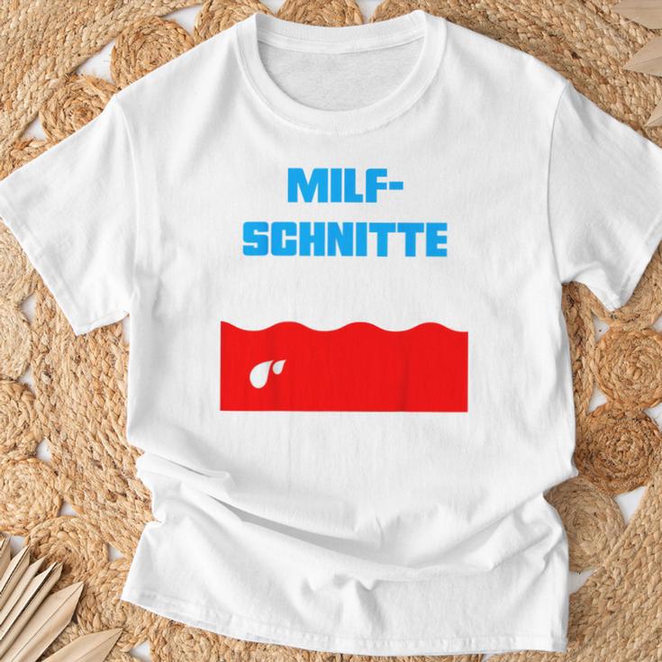 Milfschnitte I Love Milfs Sauf Malle T-Shirt Geschenke für alte Männer