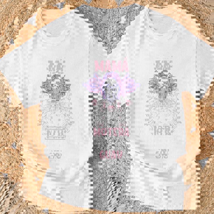 Motera Mamá Moteraintage Manga Larga Camiseta unisex Regalos para ancianos