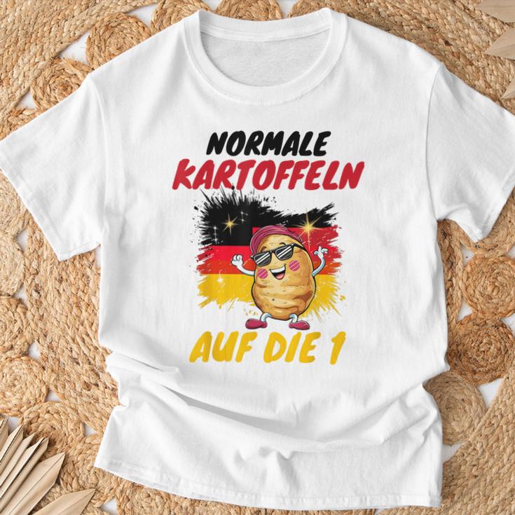 Normale Kartoffeln Auf Die 1 Meme T-Shirt Geschenke für alte Männer