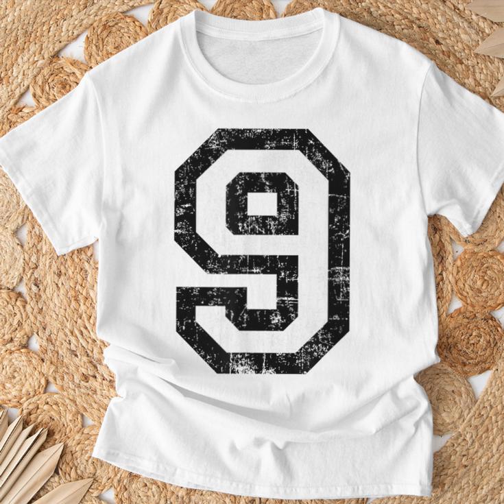 Number 9Intage T-Shirt Geschenke für alte Männer