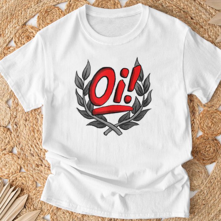 Oi Oi Oi Skinhead Hardcore & Ska Punk Sin Mangas Camiseta unisex Regalos para ancianos