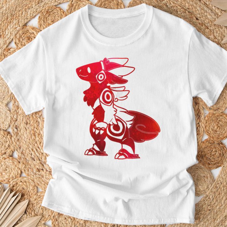 Protogen Fursuit Furry Red Krawattenfarbe Fursona T-Shirt Geschenke für alte Männer