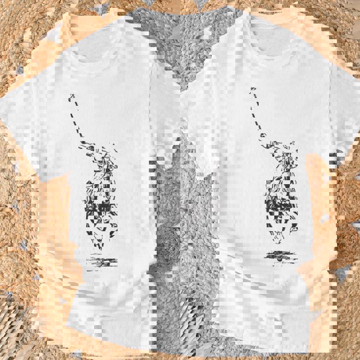 Recreacional Equitación Caballo Polo Equitación Caballo Caballo Camiseta unisex Regalos para ancianos