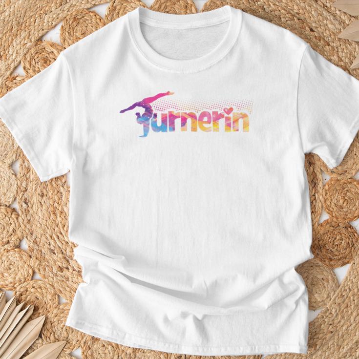 Retro Gymnastics Gymnastics Outfit T-Shirt Geschenke für alte Männer