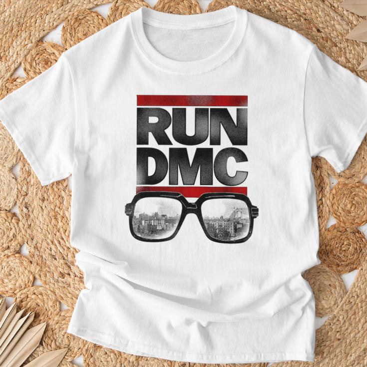 Run Dmc Glasses T-Shirt Geschenke für alte Männer