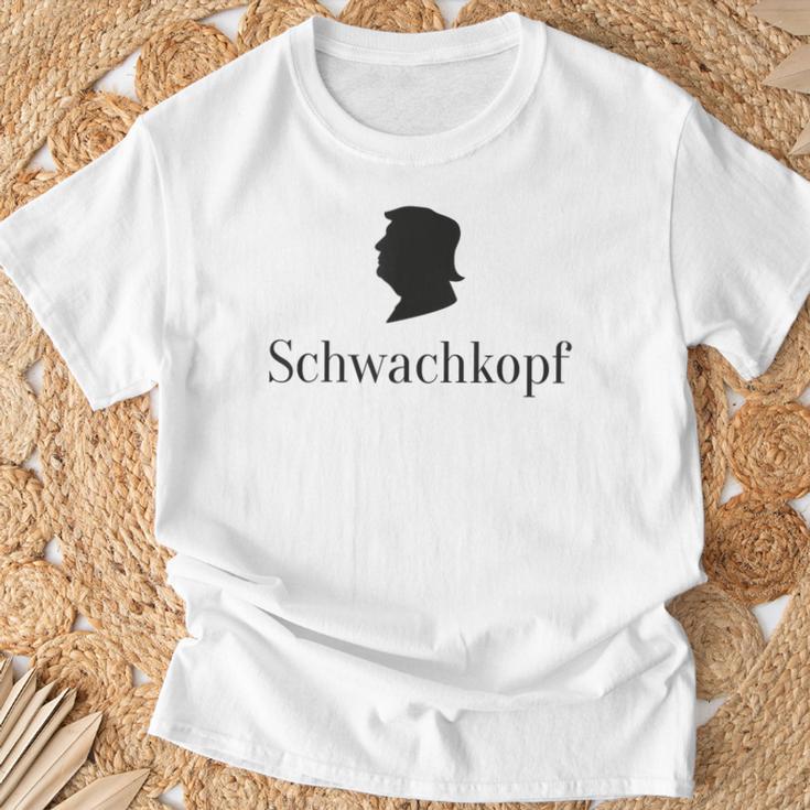 Schwachkopf T-Shirt Geschenke für alte Männer