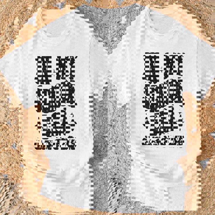 In My Senior Era Class Of 2025 Graduate Senior 2025 T-Shirt Gifts for Old Men