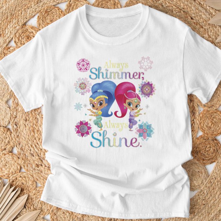 Shimmer And Shine Always Shimmer Always Shine Portrait T-Shirt Geschenke für alte Männer