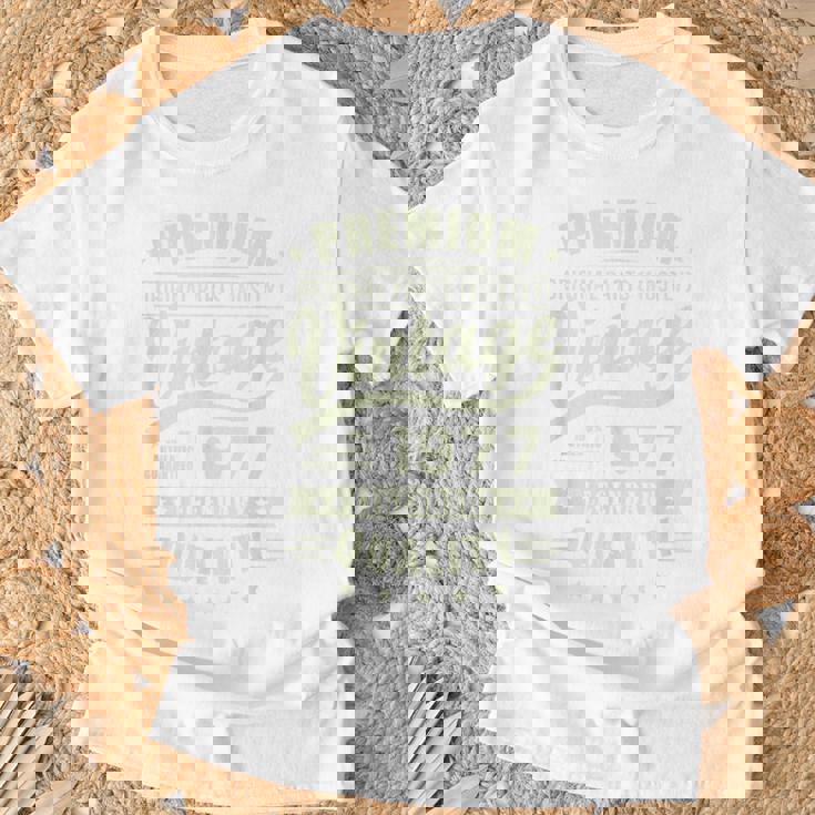 Sintage De 1977 Para Hombre Retro Divertidas Cumpleaños De 1977 Camiseta unisex Regalos para ancianos