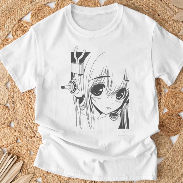 Super Sonico Pink T-Shirt Geschenke für alte Männer