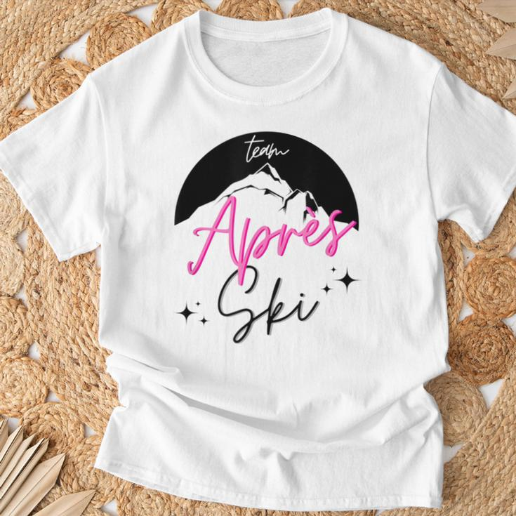 Team Après Ski Apres Ski Apres Ski Holidays Winter Hüttengaudi T-Shirt Geschenke für alte Männer