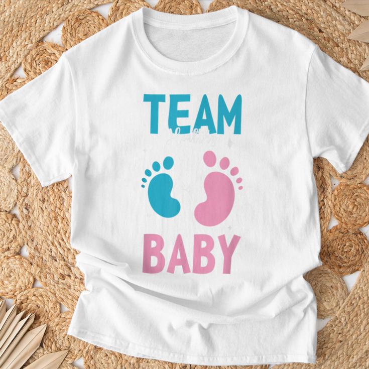 Team Baby Gender Reveal Boy Or Girl T-Shirt Geschenke für alte Männer