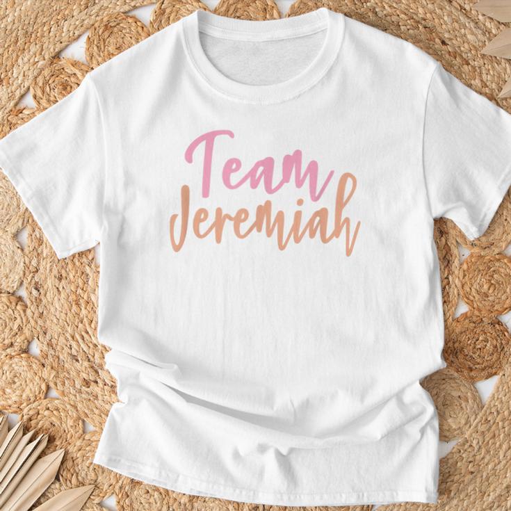 Team Jeremiah T-Shirt Geschenke für alte Männer