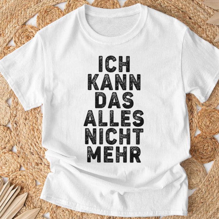 Überwältigt Humor 'Ich Kann Nicht Mehr' T-Shirt Geschenke für alte Männer