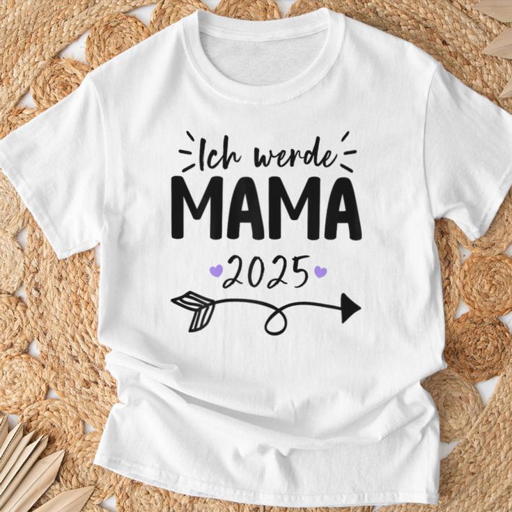 Women's Ich Werde Mama 2025 T-Shirt Geschenke für alte Männer