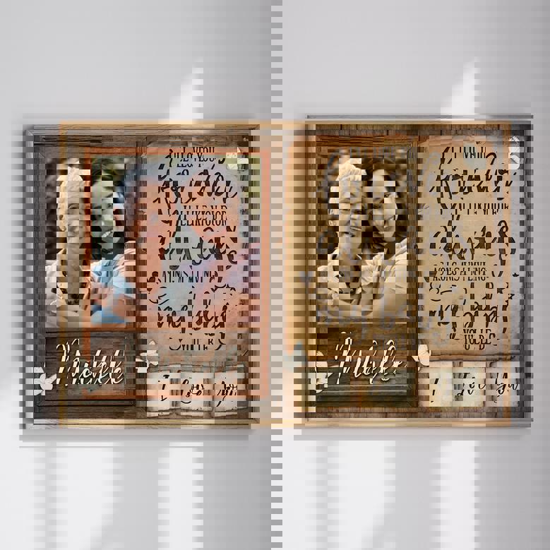 Infinite Love Custom Canvas - Mother's Day Keepsake from Daughter