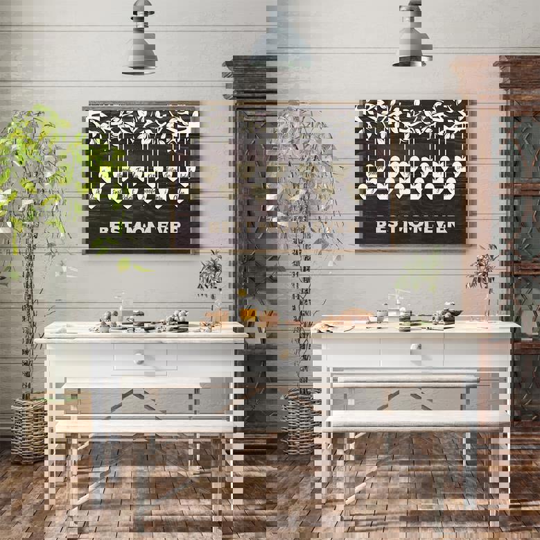 Custom Family Tree Canvas Gift for Mom - Personalized Names